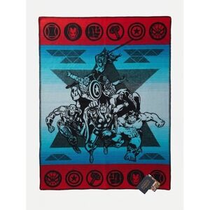 NWT Limited Edition Pendleton Marvel The Avengers Muchacho Wool Blanket See Note